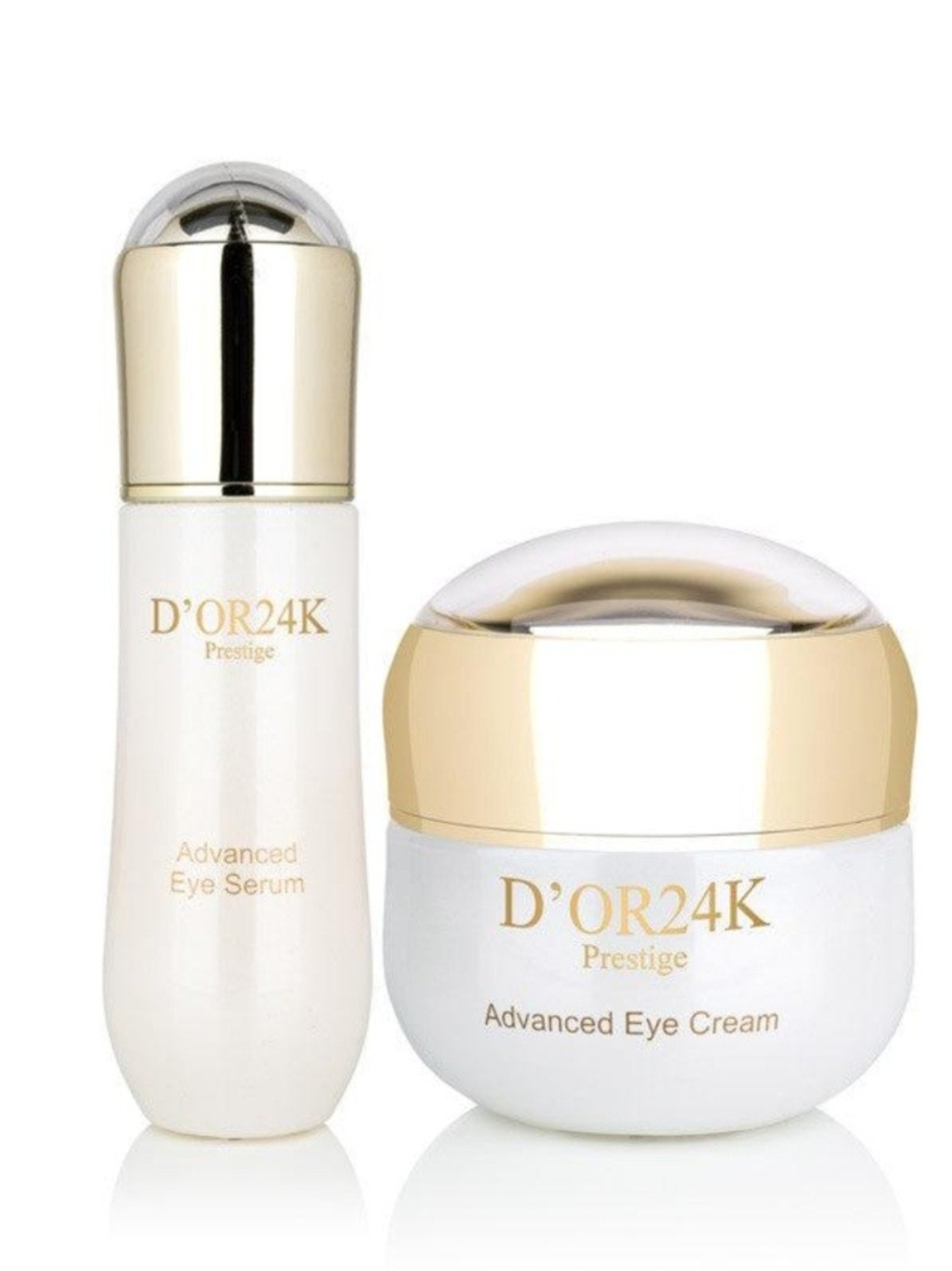 D'OR24K Gold Eye Cream & Serum Duo Bundle